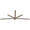 Ekena Millwork Alberta Smooth Timber Gable Bracket, Douglas Fir, 108"W x 45"H x 1 1/2"D x 3 1/2"F, 10/12 Pitch GBW108X45X0204ALB00SDF - alternate 4